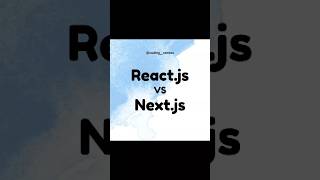 Which is FASTER Next JS or React JS feedshorts coding reactjs nodejs webdevelopment [upl. by Eceerahs]