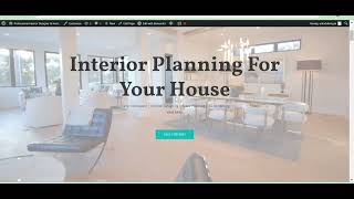 Modern Colorful Interior Designing  Event Planner Website WordPress With Lead Generation Funnel [upl. by Zeke]