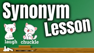 Synonyms Lesson Video [upl. by Urania117]