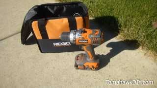 RIDGID 18V Cordless Drill Review [upl. by Aniroz]