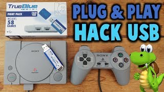 PS1 Classic Plug amp Play Games USB TrueBlue Mini [upl. by Brick]