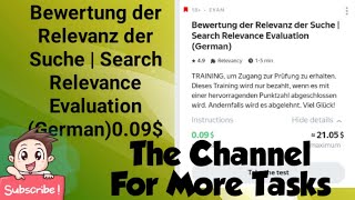 Bewertung der Relevanz der Suche  Search Relevance Evaluation GermanAccepted 009 Exam [upl. by Lemire]