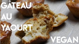 GÂTEAU AU YAOURT SUPER FACILE  RECETTE VEGAN [upl. by Shiverick134]