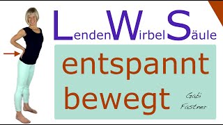 🏝️ 24 min schmerzfreier unterer Rücken durch sanfte Übungen  LWS Gymnastik ohne Geräte [upl. by Devin]