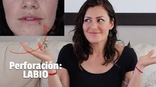 Cómo cuidadar y sanar piercings en el labio [upl. by Darooge]