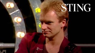 Sting  If You Love Somebody Interview Lordagssirkuset Remastered [upl. by Nirok255]