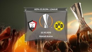 quotQəbələquot  quotBorussiyaquot Dortmund 13 UEL 201516 [upl. by Anitsrik]