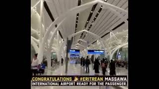 Congratulations 🎉 Eritrean Massawa International Airport ready for the passenger [upl. by Danyelle]