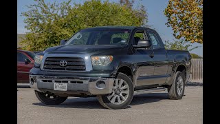 2008 Toyota Tundra 2WD Truck DOUBLE CAB in Seguin TX Stock  3215A  VIN 5TFRU54158X009601 [upl. by Salvatore733]