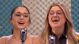 Watch Ariana Grande and Kelly Clarkson Sing Each Others HITS [upl. by Nomad]