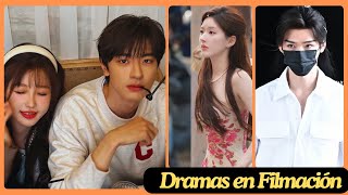 DRAMAS en Filmación Zhao Lusi Esther Yu Lin Yi Gong Jun Song WeiLong Ding Yuxi cdrama [upl. by Senga]