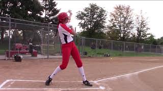 Kellsie Juhl Class of 2022 Pitcher Softball Skills Video [upl. by Llerral]