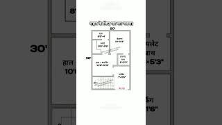 20×30 City House Plan 1BhkParking Design 20×30 Home Plan shorts houseplan homeplan trending [upl. by Cimah]