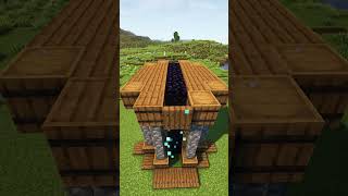 Minecraft Easy Design Portal  credit to Rectic7 minecraft [upl. by Cuttler]