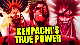 KENPACHI ZARAKI How Strong Is THE STRONGEST SHINIGAMI  BLEACH Powerscaling [upl. by Morocco]