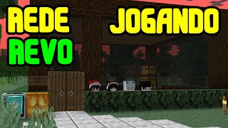 Minecraft Rede Revo  Construindo Minha Casa [upl. by Ndnarb403]