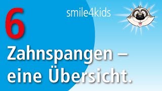 Frau Hollmann will´s wissen  Welche Zahnspangen gibt es  smile4kids [upl. by Eirelam679]