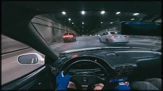 Integra DC2 Night Drive POV [upl. by Adnaw]