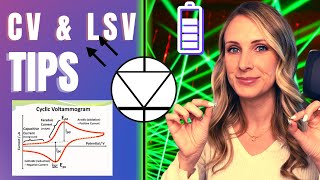 Voltammetry Tips CV and LSV  Demos [upl. by Urion]