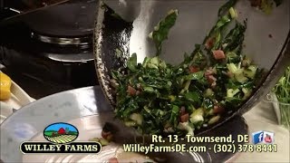 Cooking swiss chard 2016 [upl. by Alliuqet]