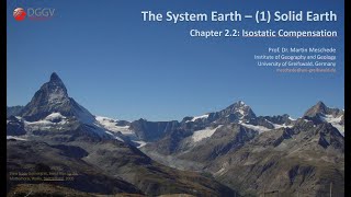 Ch 22 Isostatic compensation in the lithosphere [upl. by Nesaj]