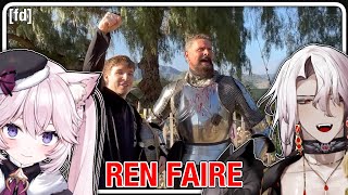 Aethel amp Nyanners React to Their Renaissance Faire Video [upl. by Dusa]