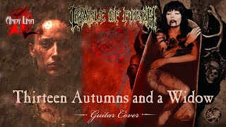 Cradle Of Filth  Thirteen Autumns and a Widow guitar [upl. by Poree]