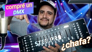 Controlador DMX Steelpro UNBOXING [upl. by Eelyahs]