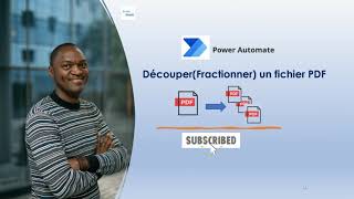 Power Automate Découper un fichier PDF [upl. by Aihsak]