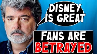 George Lucas PRAISES Disney and BETRAYS Fans  Star Wars is DEAD [upl. by Gardie]