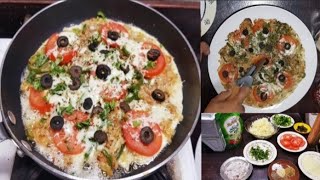 Potato Pizza Recipe  No Flour No Oven Without Oven Pizza Recipe By Punjab Food Secrets [upl. by Ralleigh797]