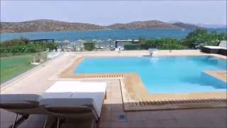 WALKTHROUGH Elounda Villa Elounda Gulf Villas amp Suites Crete Greece [upl. by Aihselef]