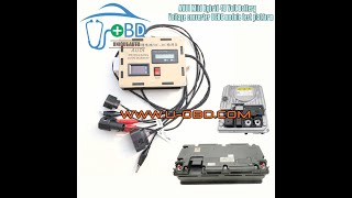 AUDI Mild Hybrid 48 Volt battery repair test platform battery output active test bench [upl. by Aneral]