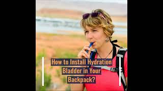 How to Install Hydration Bladder in Your Backpack in 4 Easy Steps [upl. by Atnahsa760]