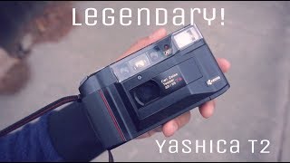 Shooting the Infamous Yashica T2 First Impressions [upl. by Airetnuhs]