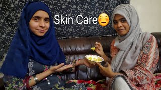 Aaj humny Kia skin care☺ [upl. by Inej]