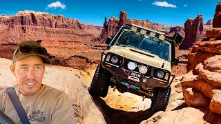 4WD loses control on DEADLY MOAB Trail  what happens next [upl. by Danete]