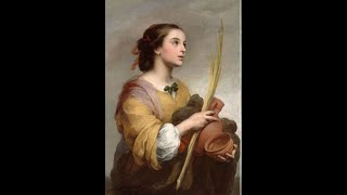 Bartolomé Esteban Murillo 16181682 Spanish Baroque Painter ✽ Vivaldi RV 93 IILargo [upl. by Knoll]