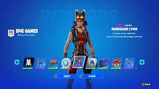 HOW TO UNLOCK MAGMATIC RENEGADE LYNX SKIN IN FORTNITE [upl. by Bronder]