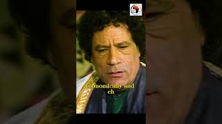 Arabs are Weak Because they are not United Muammar Gaddafi Former Libyan President 1988 [upl. by Rustin]