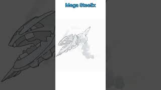 How to draw a Mega Evolve Mega Steelix Pokemon  Mega Evolution  Steelix  POKEMON [upl. by Donell207]