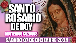 SANTO ROSARIO DE HOY SÁBADO 07 DE DICIEMBRE DE 2024  MISTERIOS GOZOSOS  Sendero Espiritual [upl. by Inalel569]