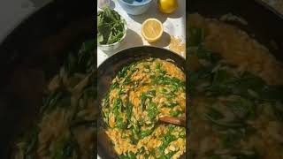 One pot lemon chicken orzo lemonchicken DinnerIdea mycookbook foodandrecipes [upl. by Auohs]