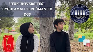 Uygulamalı İngilizce Çevirmenlik🌐 UFUK ÜNİVERSİTESİ🏫 DGS 📝 [upl. by Gwenni]