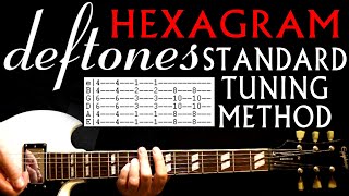 Deftones Hexagram Standard Tuning Method Guitar Lesson  Guitar Tabs  Guitar Chords  Guitar Cover [upl. by Gene141]