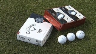 Callaway HEX Golf Balls  PGA Equipment Guide [upl. by Lyrem]