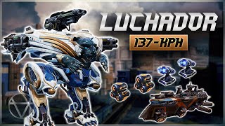 WR 🔥137 kmh 2X Accelerator LUCHADOR w Frederick – Titan Gameplay  War Robots [upl. by Griz]