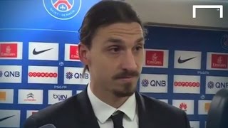 Ibrahimović gives journalist a hard time [upl. by Matteo]