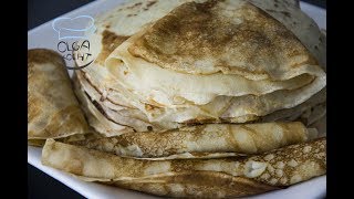 Blini Rezept  Russische Pfannkuchen  Блины [upl. by Hizar492]