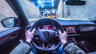 2019 Skoda Kodiaq RS 240PS NIGHT POV DRIVE ONBOARD 60FPS [upl. by Guinevere]